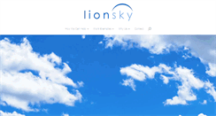 Desktop Screenshot of lionsky.com